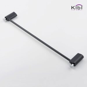 KIBI USA KBA1304 Volcano 24 7/8 Inch Wall Mounted Towel Bar