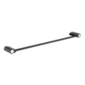 KIBI USA KBA1304 Volcano 24 7/8 Inch Wall Mounted Towel Bar