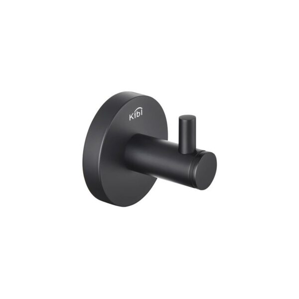 KIBI USA KBA1401 Circular 2 1/8 Inch Bathroom Towel and Robe Hook