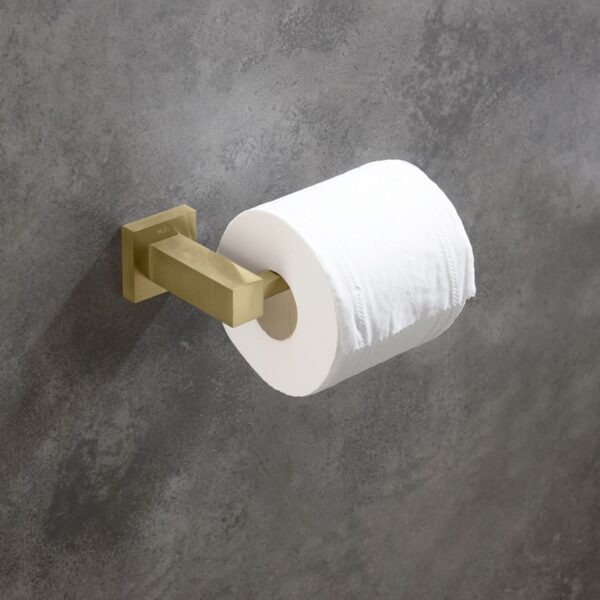 KIBI USA KBA1502 Cube 6 1/8 Inch Bathroom Toilet Paper Holder