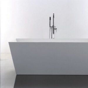 Kubebath KFST5067 Kube Squadra 67 Inch Free Standing Bathtub