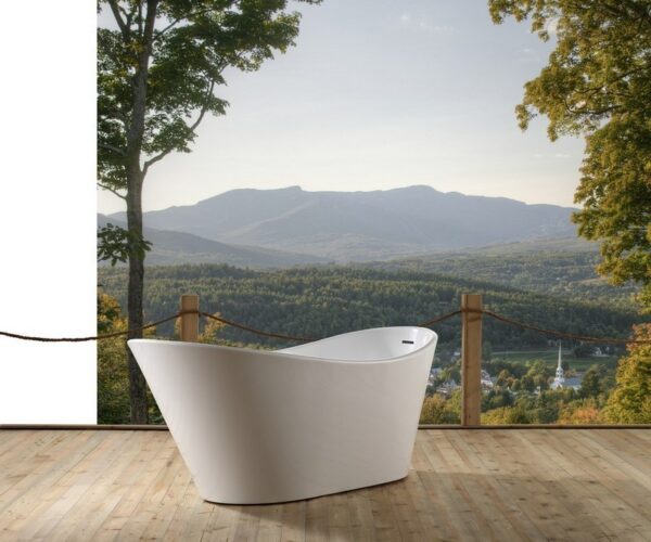 Kubebath KFST9871 Lavello 71 Inch Free-Standing Bathtub