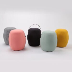 GFURN Kiley Handmade Pouf/Stool - Pink