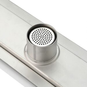 Kubebath KLD36LINEAR Kube 35-1/2 Inch Linear Drain with Linear Grate