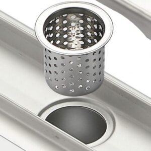 Kubebath KLD28PIXEL Kube 27-1/2 Inch Linear Drain with Pixel Grate