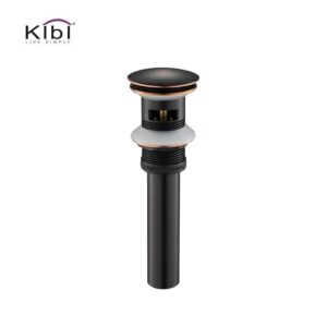 KIBI USA KPW100 2 5/8 Inch Pop Up Drain Stopper for Bathroom with Overflow