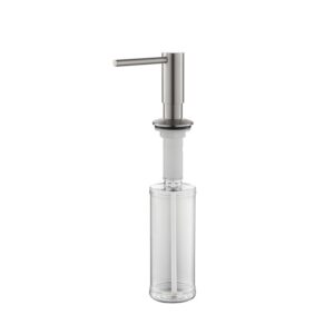 KIBI USA KSD100 10 1/4 Inch Kitchen Lead Free Solid Brass Soap Dispenser