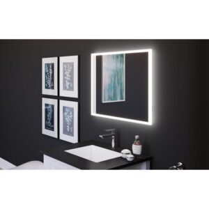 Castello USA Lisa3036 Lisa 30 x 36 Inch LED Bathroom Mirror with Sensor Button