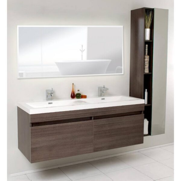 Castello USA LISA3060 Lisa 60 x 30 Inch LED Bathroom Mirror with Sensor Button