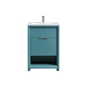 Kubebath NUDO24 Nudo 24 Inch Single Sink Modern Bathroom Vanity