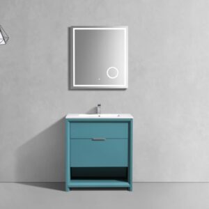 Kubebath NUDO32 Nudo 32 Inch Single Sink Modern Bathroom Vanity