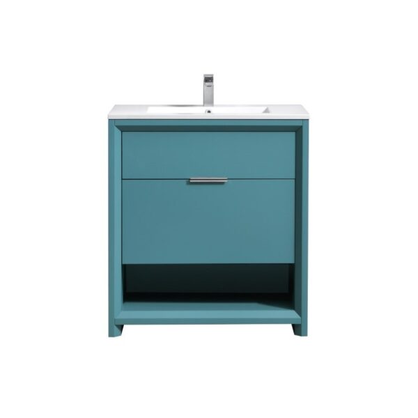 Kubebath NUDO32 Nudo 32 Inch Single Sink Modern Bathroom Vanity