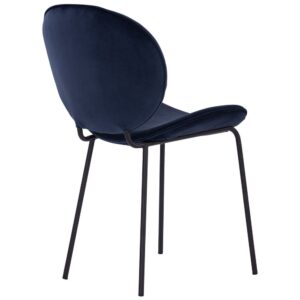 GFURN Ormer Dining Chair - Navy Velvet