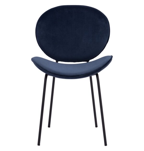 GFURN Ormer Dining Chair - Navy Velvet