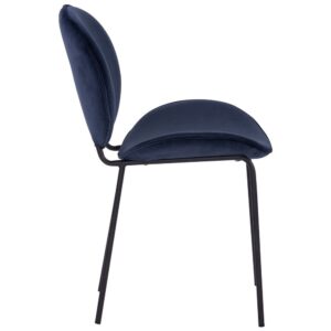 GFURN Ormer Dining Chair - Navy Velvet