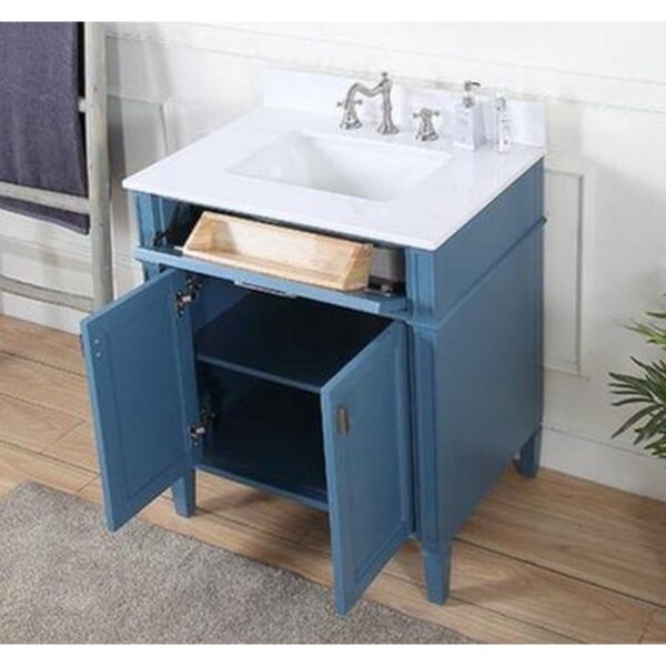 Chans Furniture QT-1808-V30 Durand 30 Inch Bathroom Sink Vanity