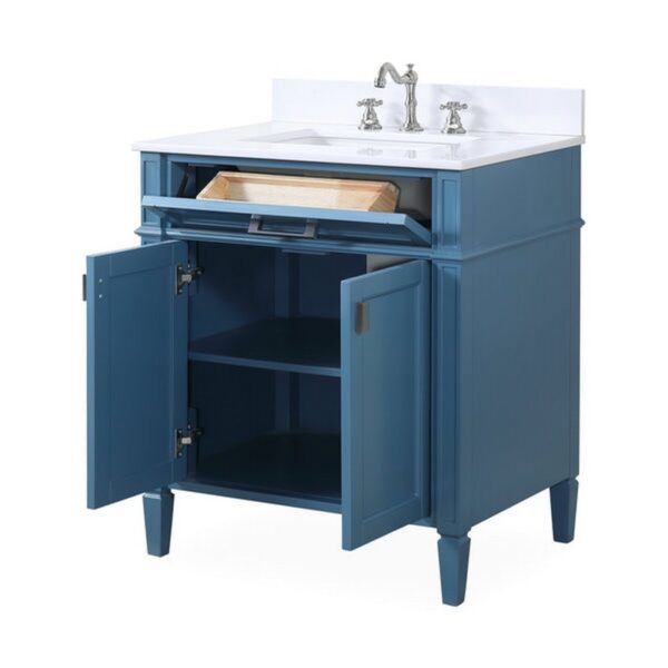 Chans Furniture QT-1808-V30 Durand 30 Inch Bathroom Sink Vanity