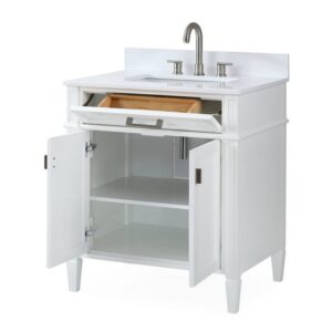 Chans Furniture QT-1808-V30 Durand 30 Inch Bathroom Sink Vanity