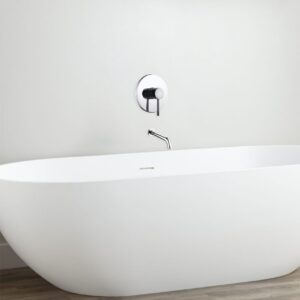 Kubebath RFT1V Aqua Rondo Tub Filler with Rough-In Valve