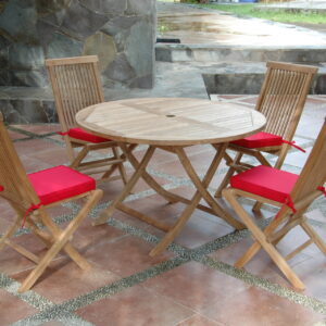 Anderson Classic Bahama 5-Pieces Folding Dining Set