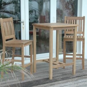 Anderson Bahama Avalon 3-Pieces Square Bar Set