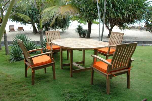 Anderson Bahama Brianna 5-Pieces Extension Dining Set