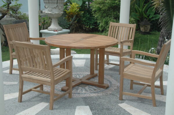 Anderson Tosca Rialto Armchair 5-Pieces Dining Set