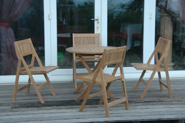 Anderson Windsor 5-pieces Round Bistro Set