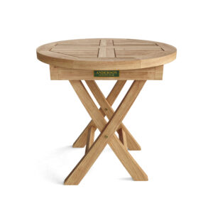 Anderson Bahama 20" Mini Side Round Folding Table