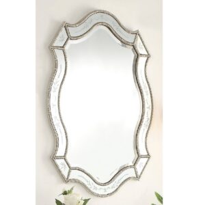 Chans Furniture YM-722-2840 Anzio 28 Inch Venetian Style Wall Mount Bathroom Vanity Mirror