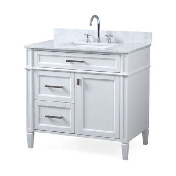 Chans Furniture ZK-1808-V36 Durand 36 Inch Bathroom Sink Vanity