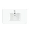 James Martin 060-S36RC-SNK 36 Inch Rectangular Single Hole Porcelain Undermount Bathroom Sink