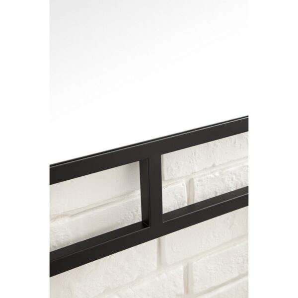 James Martin 105-M30-MBK Boston 30 Inch Rectangular Mirror in Matte Black