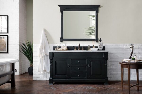 James Martin 147-114-5331 Brookfield 60 Inch Antique Black Single Vanity