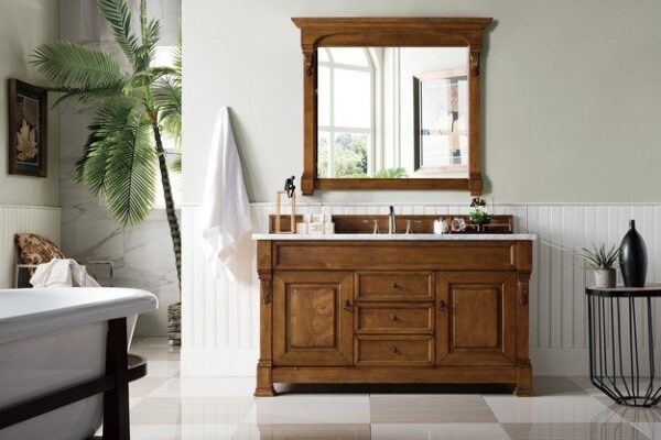 James Martin 147-114-5371 Brookfield 60 Inch Country Oak Single Vanity