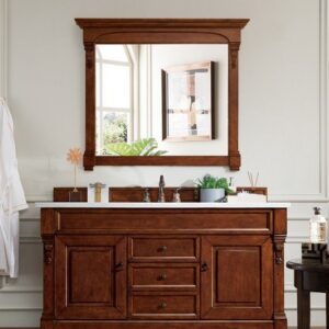 James Martin 147-114-5381 Brookfield 60 Inch Warm Cherry Single Vanity