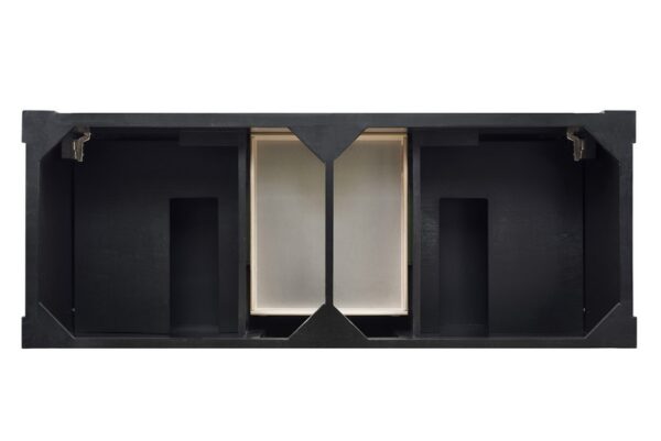 James Martin 147-114-5631 Brookfield 60 Inch Antique Black Double Vanity