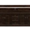 James Martin 147-114-5761 Brookfield 72 Inch Burnished Mahogany Double Vanity