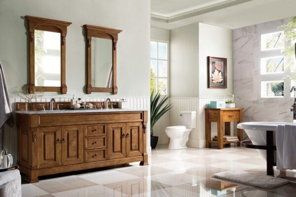 James Martin 147-114-5771 Brookfield 72 Inch Country Oak Double Vanity