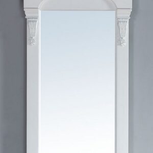 James Martin 147-M26-BW Brookfield 26 Inch Mirror in Bright White