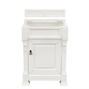 James Martin 147-V26-BW Brookfield 26 Inch Bright White Single Vanity