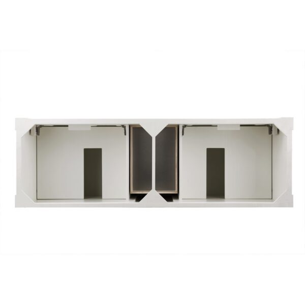 James Martin 147-V72-BW Brookfield 72 Inch Bright White Double Vanity