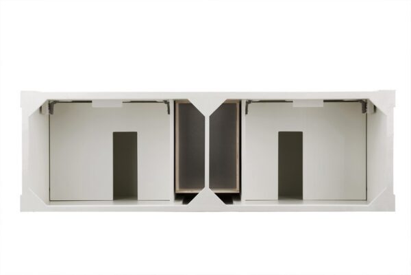 James Martin 147-V72-BW Brookfield 72 Inch Bright White Double Vanity