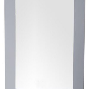 James Martin 148-M29-SL Weston 29 Inch Rectangular Mirror in Silver Gray