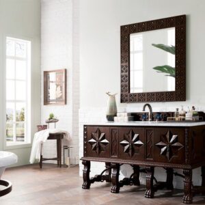 James Martin 150-V60S-ANW Balmoral 60 Inch Single Vanity Cabinet in Antique Walnut