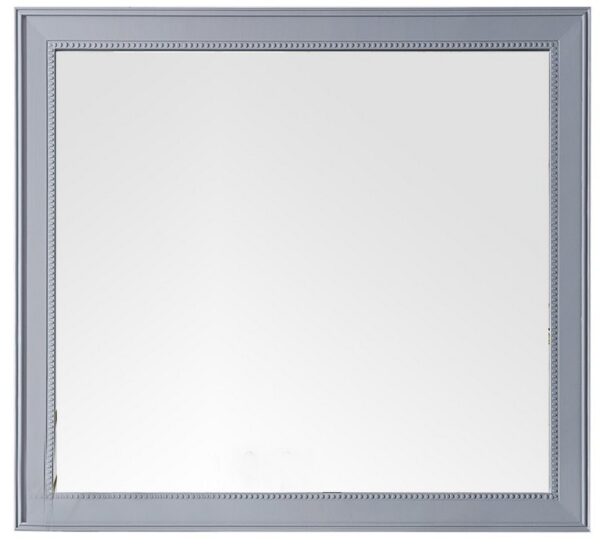 James Martin 157-M44-SL Bristol 44 Inch Rectangular Mirror in Silver Gray