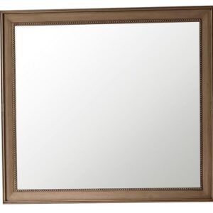 James Martin 157-M44-WW Bristol 44 Inch Rectangular Mirror in White Washed Walnut