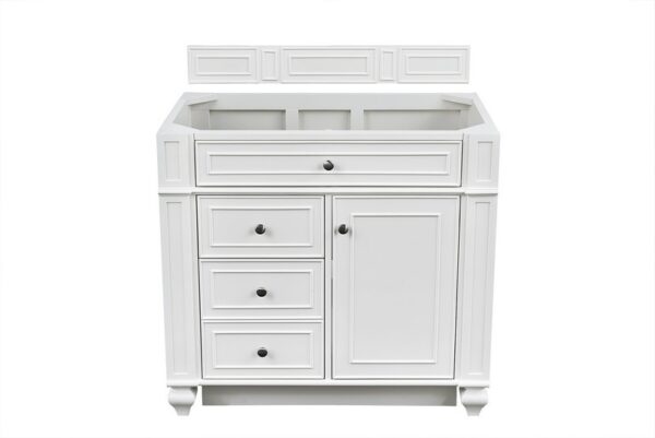 James Martin 157-V36-BW Bristol 36 Inch Single Vanity in Bright White