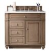 James Martin 157-V36-WW Bristol 36 Inch Single Vanity in Whitewashed Walnut