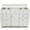 James Martin 157-V48-BW Bristol 48 Inch Single Vanity in Bright White